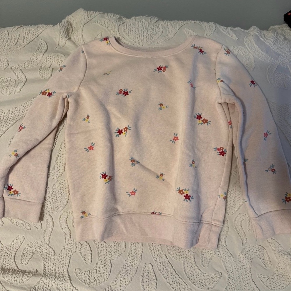 Floral Pink Women's Sweater